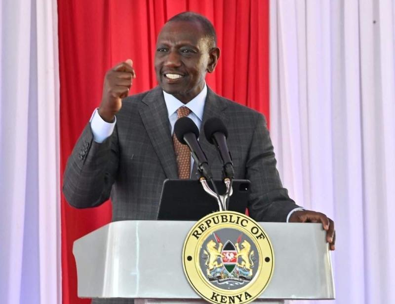 File image of President William Ruto.